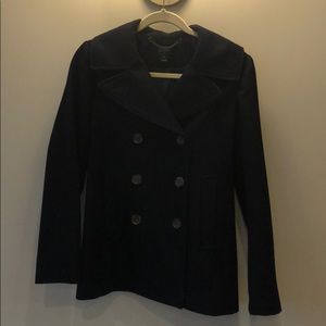 J. Crew mint condition size 0 navy peacoat